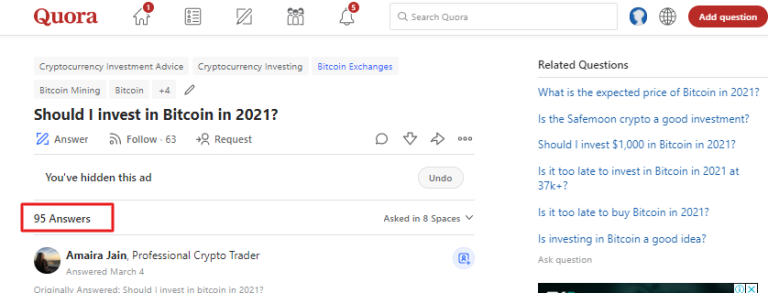 Bitcoin Quora